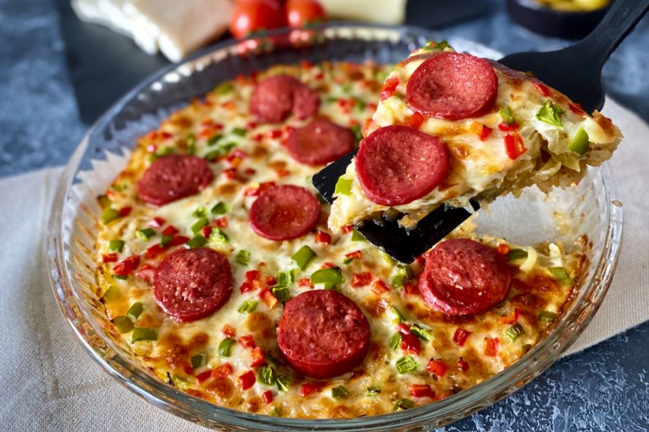 Kahvaltılık Patates Pizza