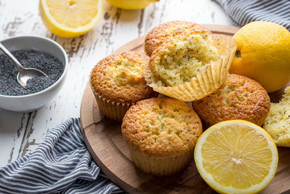 Limonlu Haşhaşlı Muffin