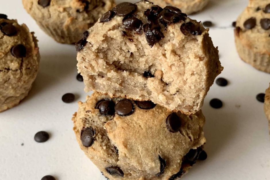 Glutensiz Muzlu Vegan Muffin