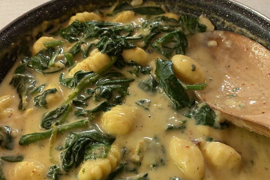 Ispanak Soslu Gnocchi