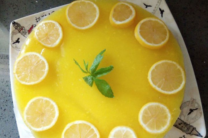 Tam Ölçülü Limonlu Cheesecake