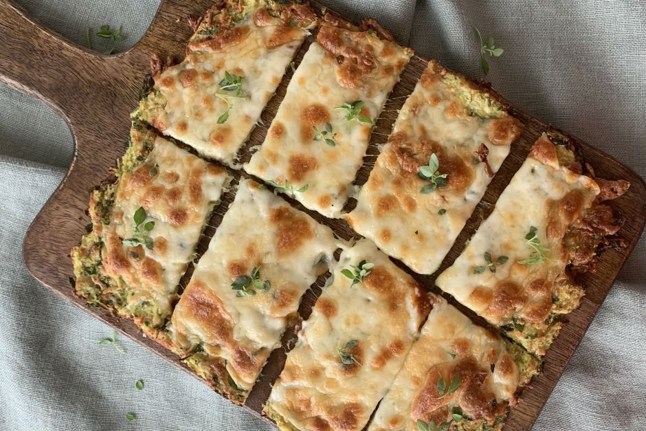 Kabak Tabanlı Unsuz Pizza