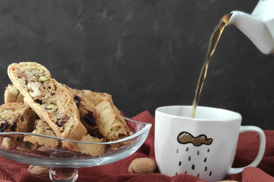 Portakallı Fit Biscotti