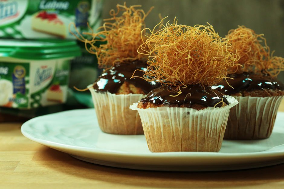 Kadayıflı Bal Kabaklı Muffin