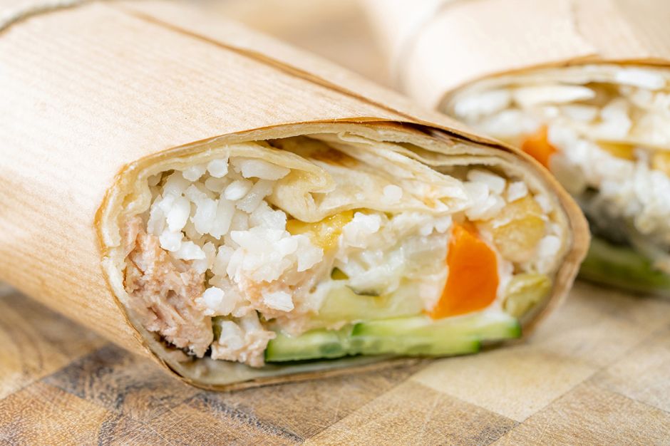 Ton Balıklı Burrito