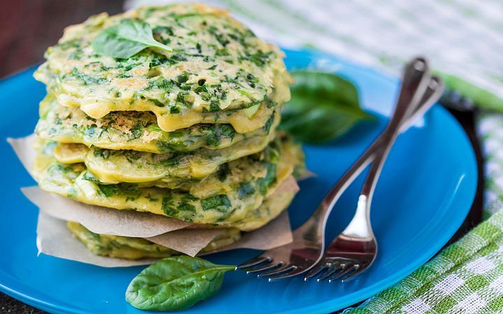 Ispanaklı Pancake