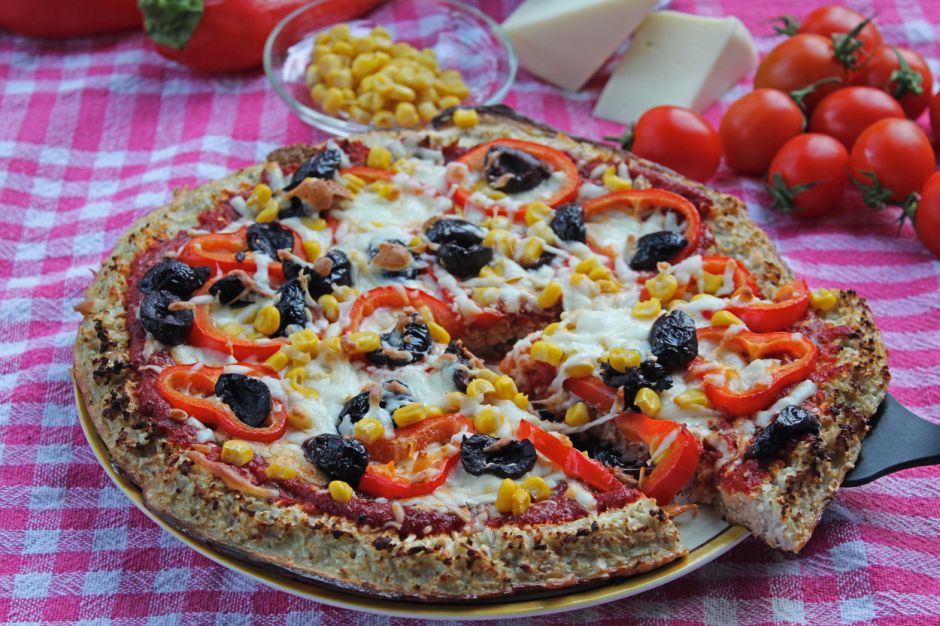 Karnabahar Tabanlı Pizza