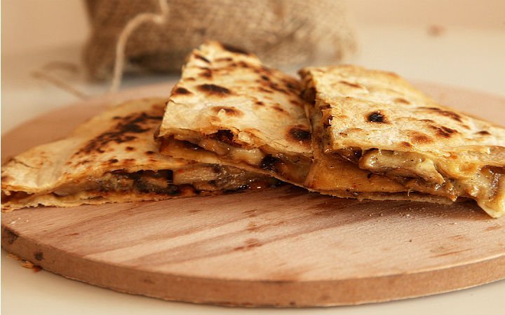 Mantarlı Quesadilla