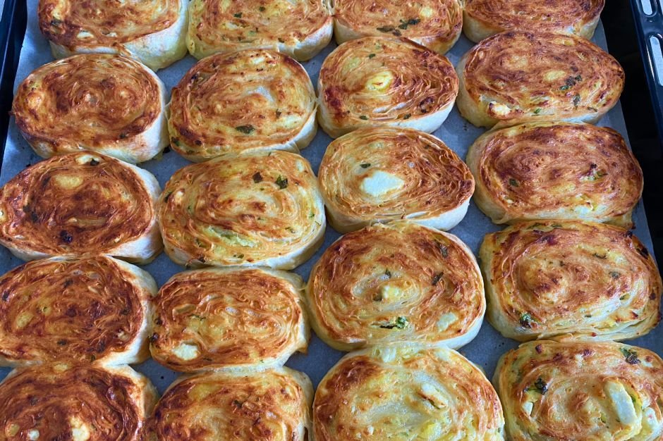 Patatesli Dilim Börek