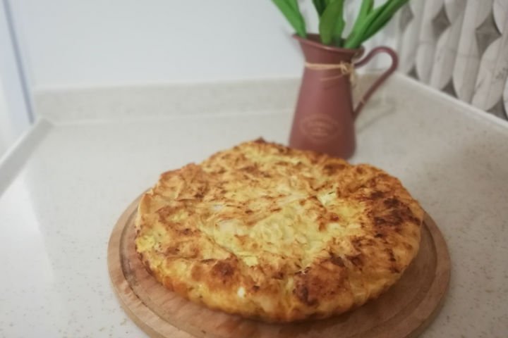 Pırasalı Tavuklu Tart Börek