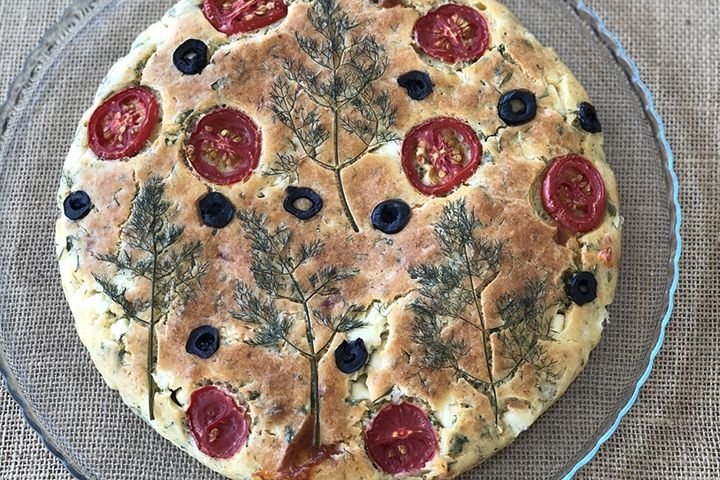 Börek Tadında Peynirli Kek