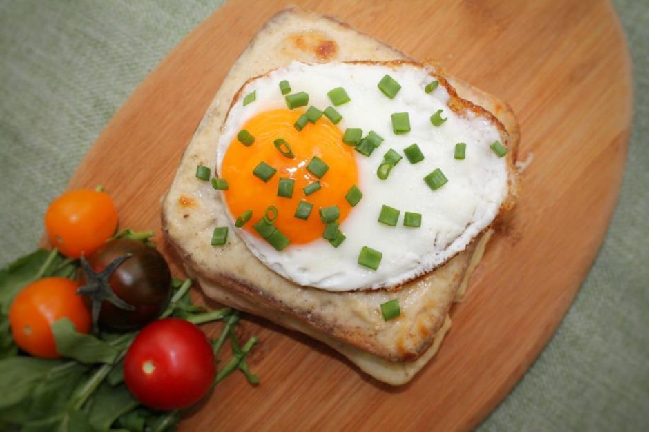 Croque Madame Tost