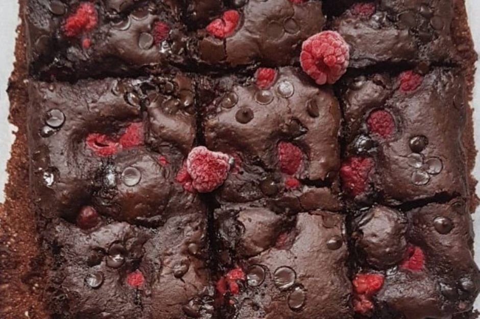 Frambuazlı Fit Brownie