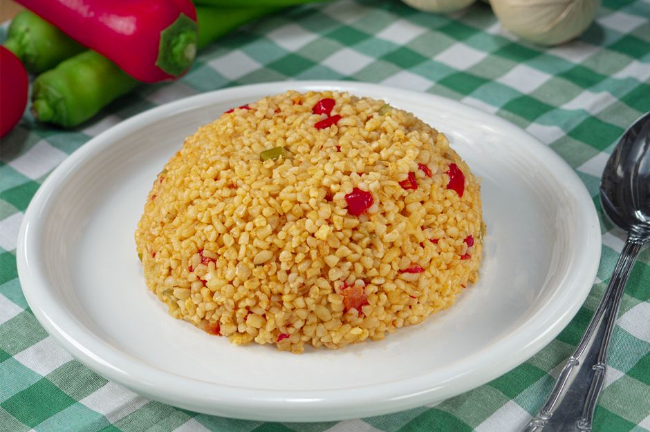 Sebzeli Bulgur Pilavı