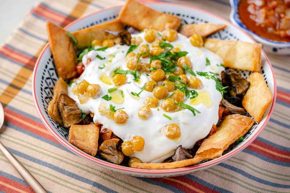 Kuru Patlıcanlı Fatteh