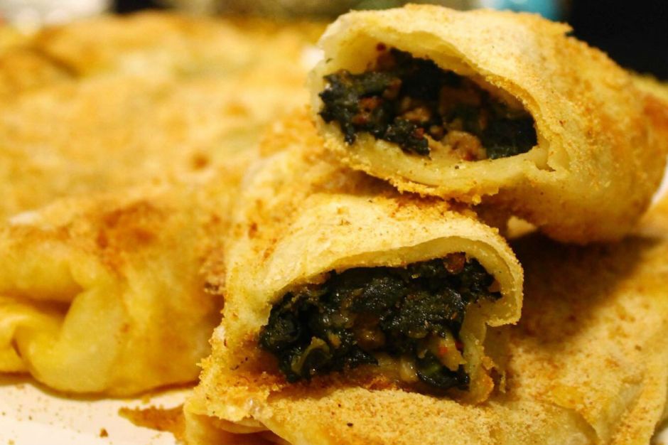 Kıymalı Ispanaklı Börek