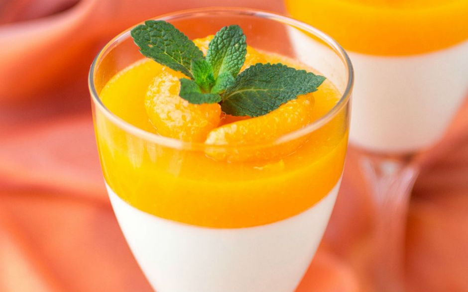 Mandalinalı Panna Cotta