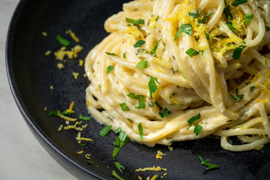 Limonlu Sarımsaklı Spagetti