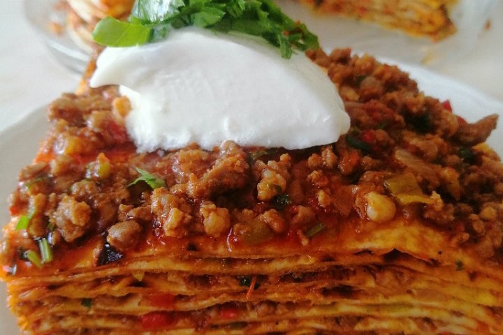 Tortilla Ekmeğinden Kayseri Yağlaması