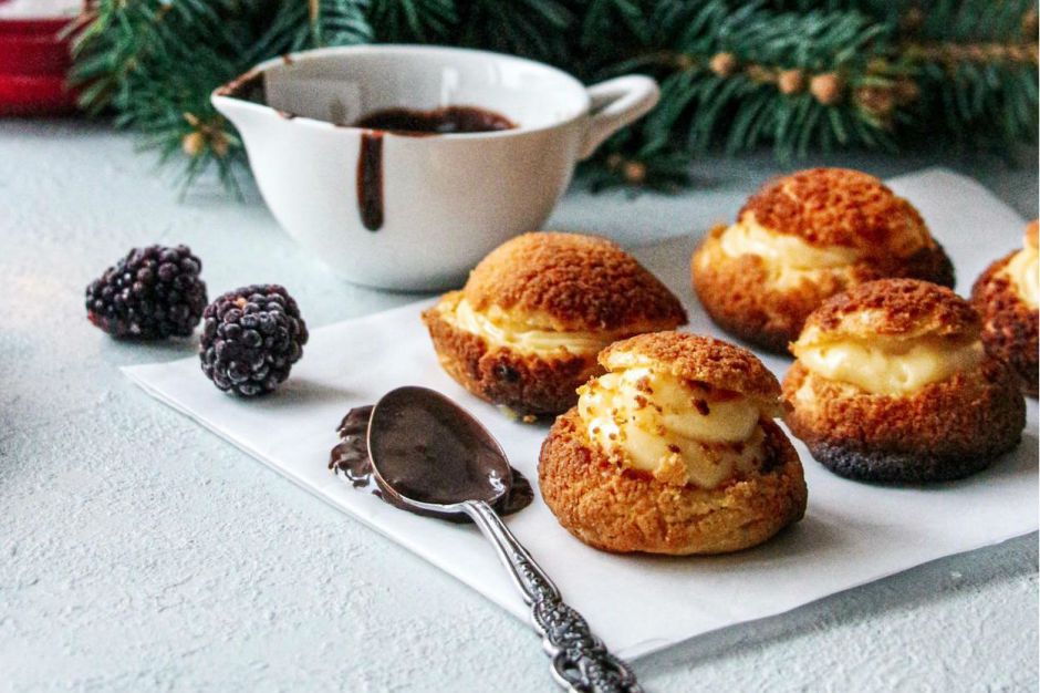 Çıtır Profiterol Topları