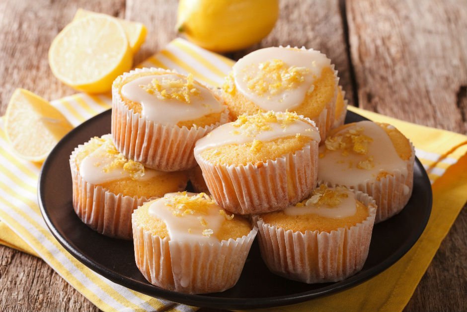 Limon Soslu Muffin